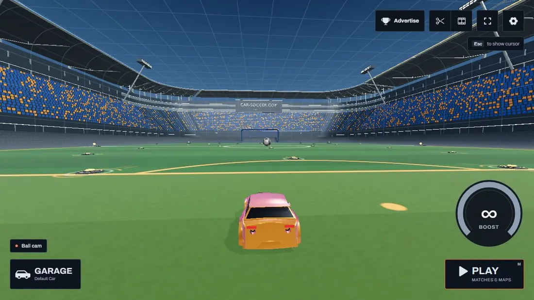 Boostball Arena, screenshot